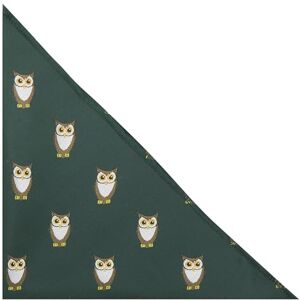 King & Priory Mouchoir de poche carré brodé vert foncé chouette, Vert, taille unique - Publicité King & Priory Mouchoir de poche carré brodé vert foncé chouette, Vert, taille unique - Publicité