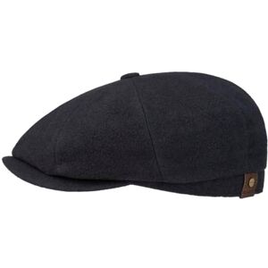Stetson Casquette Hatteras Noir Femme/Homme Type Gavroche Plate avec Visiere, Doublure Hiver Automne-Hiver 61 cm Bleu - Publicité Stetson Casquette Hatteras Noir Femme/Homme Type Gavroche Plate avec Visiere, Doublure Hiver Automne-Hiver 61 cm Bleu - Publicité