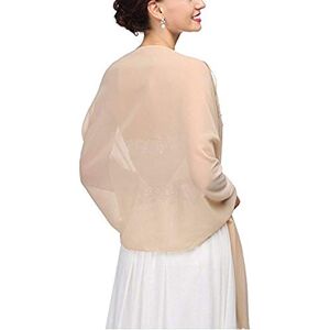 Mescara Femme Étole Châle Écharpe en Soie Wrap Foulard Pashmina pour Mariage Soirée Cérémonies Fêtes 180cm*70cm (abricot) - Publicité Mescara Femme Étole Châle Écharpe en Soie Wrap Foulard Pashmina pour Mariage Soirée Cérémonies Fêtes 180cm*70cm (abricot) - Publicité