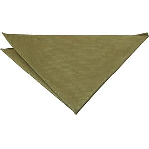 DQT Mouchoir de poche carré en sergé uni pour mariage, vert olive, taille unique - Publicité DQT Mouchoir de poche carré en sergé uni pour mariage, vert olive, taille unique - Publicité