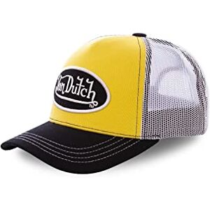 Von Dutch casquettes col jaune TU - Publicité Von Dutch casquettes col jaune TU - Publicité