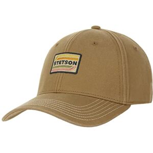 Stetson Casquette Lenloy Cotton Homme en Coton de Baseball Curved Brim Cap Boucle Metal, avec Visiere, Doublure Hiver Automne Ete Printemps Printemps-ete Taille Unique Camel - Publicité Stetson Casquette Lenloy Cotton Homme en Coton de Baseball Curved Brim Cap Boucle Metal, avec Visiere, Doublure Hiver Automne Ete Printemps Printemps-ete Taille Unique Camel - Publicité