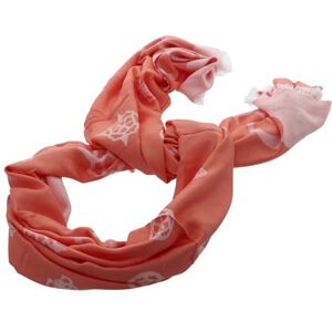 Guess écharpe Loralee Scarf 80X190 Coral corail - Publicité Guess écharpe Loralee Scarf 80X190 Coral corail - Publicité