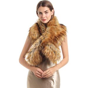 soul young Col Fausse Fourrure Femmes Hiver Dames Echarpe Etoles Châle(120CM,Marron) - Publicité soul young Col Fausse Fourrure Femmes Hiver Dames Echarpe Etoles Châle(120CM,Marron) - Publicité