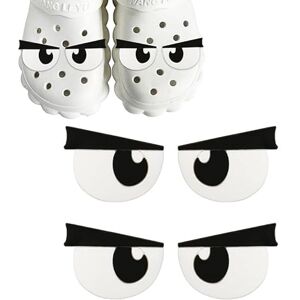 XinYangMao 2 Paires de Charmes à Lacets avec Yeux Cartoon Yeux Fâchés et Tristes Accessoire Amusant pour Chaussures de Femmes et Filles - Publicité XinYangMao 2 Paires de Charmes à Lacets avec Yeux Cartoon Yeux Fâchés et Tristes Accessoire Amusant pour Chaussures de Femmes et Filles - Publicité