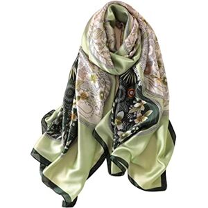 Trillion London® Collection de printemps Écharpe en soie de créateur pour femme Écharpes légères pour le cou Châles et foulards Convient pour la vie quotidienne Pour les voyages et les - Publicité Trillion London® Collection de printemps Écharpe en soie de créateur pour femme Écharpes légères pour le cou Châles et foulards Convient pour la vie quotidienne Pour les voyages et les - Publicité