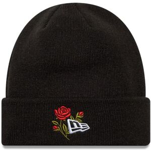 New Era Rose Icon Cuff Bonnet en Tricot Noir, Noir, Taille Unique - Publicité New Era Rose Icon Cuff Bonnet en Tricot Noir, Noir, Taille Unique - Publicité