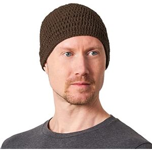 CHARM Chapeau Homme Kufi 100% Coton Bonnet Priere Islam Crochet Tricot Doux Peau Sensible Soins Chimio Femme Brun Foncé - Publicité CHARM Chapeau Homme Kufi 100% Coton Bonnet Priere Islam Crochet Tricot Doux Peau Sensible Soins Chimio Femme Brun Foncé - Publicité