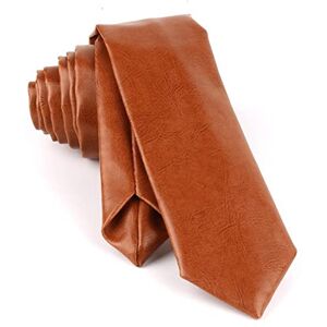 Stakee Hommes en Cuir Noue Coloride Couleur Collie Mode Hommes Cravate Cravate Cravate Décontractée pour Les Affaires De Mariage - Publicité Stakee Hommes en Cuir Noue Coloride Couleur Collie Mode Hommes Cravate Cravate Cravate Décontractée pour Les Affaires De Mariage - Publicité
