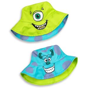 Disney Chapeau Seau réversible Monsters Inc Vert avec Mike Wazowski et Bleu avec Sulley Character Design Chapeau léger Unisexe Marchandises Monsters Inc. Publicité Disney Chapeau Seau réversible Monsters Inc Vert avec Mike Wazowski et Bleu avec Sulley Character Design Chapeau léger Unisexe Marchandises Monsters Inc. Publicité