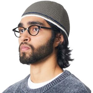 CHARM Kufi Chapeau Homme 100% Coton Bonnet Docker Tricot Elastique Tête De Mort Calot Crâne Casquette du Maroc Fine Japonais Gris Charbon - Publicité CHARM Kufi Chapeau Homme 100% Coton Bonnet Docker Tricot Elastique Tête De Mort Calot Crâne Casquette du Maroc Fine Japonais Gris Charbon - Publicité