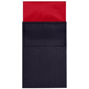 DonDon Mouchoir carré Pochette de costume pour homme pré-plié sur carton avec taille ajustable cramoisi - Publicité DonDon Mouchoir carré Pochette de costume pour homme pré-plié sur carton avec taille ajustable cramoisi - Publicité