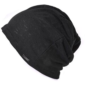 CHARM Bonnet Homme D'Ete 100% Lin Femme Chapeau Tricot Léger Et Souple Beanie Fabriqué Au Japon Noir - Publicité CHARM Bonnet Homme D'Ete 100% Lin Femme Chapeau Tricot Léger Et Souple Beanie Fabriqué Au Japon Noir - Publicité