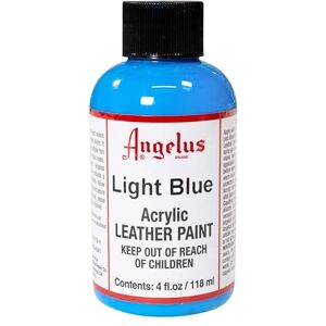 Angelus Brand Peinture acrylique pour le cuir Blanc 29,6 ml 4 Ounces bleu clair - Publicité Angelus Brand Peinture acrylique pour le cuir Blanc 29,6 ml 4 Ounces bleu clair - Publicité