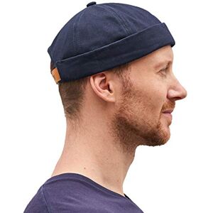 CHARM Casquette sans Visiere Docker Cap 100% Coton, Chapeau Marin Bonnet Baseball Toque Originale, Docker Hat sans Bord Femme Et Bob Homme Taille Ajustable Navy - Publicité CHARM Casquette sans Visiere Docker Cap 100% Coton, Chapeau Marin Bonnet Baseball Toque Originale, Docker Hat sans Bord Femme Et Bob Homme Taille Ajustable Navy - Publicité