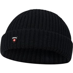 Höhenhorn 40S5 Bonnet unisexe en caoutchouc noir V2 - Publicité Höhenhorn 40S5 Bonnet unisexe en caoutchouc noir V2 - Publicité