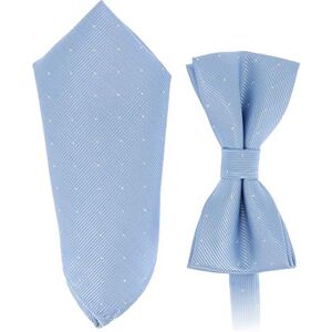SHIPITNOW Noeud Papillon et Pochette Costume Bleu ciel 18 coloris Ensemble Noeud Papillon Homme à motif Classe et Mouchoir de Poche Mariage, Soirée - Publicité SHIPITNOW Noeud Papillon et Pochette Costume Bleu ciel 18 coloris Ensemble Noeud Papillon Homme à motif Classe et Mouchoir de Poche Mariage, Soirée - Publicité