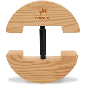 Civière à chapeau réglable et colorée de Cowboy®,Bois dense, noir, Taille L - Publicité Civière à chapeau réglable et colorée de Cowboy®,Bois dense, noir, Taille L - Publicité