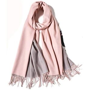 freesiom Echarpe Femme Hiver Chaude Longue Double Faces Couleurs Frange Cachemire Châle Foulard Tour Cache Cou Mode Simple Elegant Douce Automne Cadeau Anniversaire Noel (Rose Poudre) - Publicité freesiom Echarpe Femme Hiver Chaude Longue Double Faces Couleurs Frange Cachemire Châle Foulard Tour Cache Cou Mode Simple Elegant Douce Automne Cadeau Anniversaire Noel (Rose Poudre) - Publicité