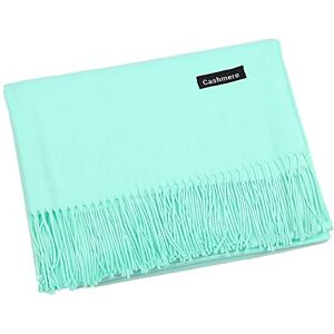 freesiom Echarpe Unisexe Homme Femme Hiver Automne Chaude Cachemire Longue Couleur Uni Frange Châle Foulard Tour Cache Cou Mode Simple Elegant Douce (Vert Clair) - Publicité freesiom Echarpe Unisexe Homme Femme Hiver Automne Chaude Cachemire Longue Couleur Uni Frange Châle Foulard Tour Cache Cou Mode Simple Elegant Douce (Vert Clair) - Publicité