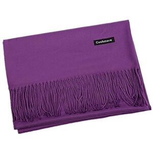 freesiom Echarpe Unisexe Homme Femme Hiver Automne Chaude Cachemire Longue Couleur Uni Frange Châle Foulard Tour Cache Cou Mode Simple Elegant Douce (Violet) - Publicité freesiom Echarpe Unisexe Homme Femme Hiver Automne Chaude Cachemire Longue Couleur Uni Frange Châle Foulard Tour Cache Cou Mode Simple Elegant Douce (Violet) - Publicité