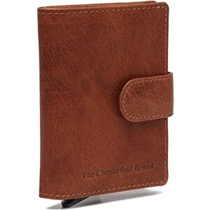 The Chesterfield Brand Antique Buff Prague Porte-Cartes de crédit RFID en Cuir 7 cm - Publicité The Chesterfield Brand Antique Buff Prague Porte-Cartes de crédit RFID en Cuir 7 cm - Publicité