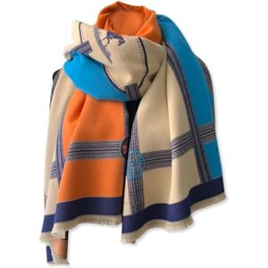 LumiSyne Hiver Écharpe Châle En Cachemire Femme Bloc De Couleurs Motif Cheval Echarpe Réversibles Avec Gland Pashmina Châles Et Écharpes Longue Grand Écharpe Légère Chaude Etoles - Publicité LumiSyne Hiver Écharpe Châle En Cachemire Femme Bloc De Couleurs Motif Cheval Echarpe Réversibles Avec Gland Pashmina Châles Et Écharpes Longue Grand Écharpe Légère Chaude Etoles - Publicité