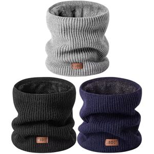 MSDC Cache-cou pour homme 3 Pack, Snood thermique pour femmes en polaire épaisse doublée pour temps froid, Cache-cous pour hommes pour ski et masque facial, Taille unique - Publicité MSDC Cache-cou pour homme 3 Pack, Snood thermique pour femmes en polaire épaisse doublée pour temps froid, Cache-cous pour hommes pour ski et masque facial, Taille unique - Publicité