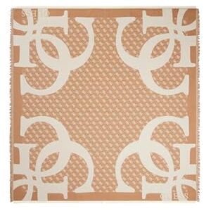 Guess écharpe Jacquard Kefiah Scarf 135X135 Beige écru - Publicité Guess écharpe Jacquard Kefiah Scarf 135X135 Beige écru - Publicité