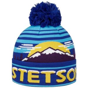 Stetson Snowy Mountains Bonnet a Pompon en Tricot a Revers Unisexe Automne Hiver - Publicité Stetson Snowy Mountains Bonnet a Pompon en Tricot a Revers Unisexe Automne Hiver - Publicité