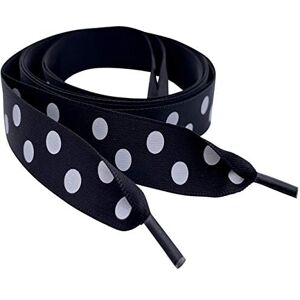 My Ribbon Laces Pimp My Shoes Noir Polka Dot ruban satiné Trainer Lacets Lacets pour Nike Blazers avec nos Logo Aiguillettes Noir pois rose/noir, - Publicité My Ribbon Laces Pimp My Shoes Noir Polka Dot ruban satiné Trainer Lacets Lacets pour Nike Blazers avec nos Logo Aiguillettes Noir pois rose/noir, - Publicité