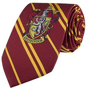 Cinereplicas HARRY POTTER Cravate Ecusson tissé Gryffondor Adulte Qualité supérieure Licence Officielle - Publicité Cinereplicas HARRY POTTER Cravate Ecusson tissé Gryffondor Adulte Qualité supérieure Licence Officielle - Publicité