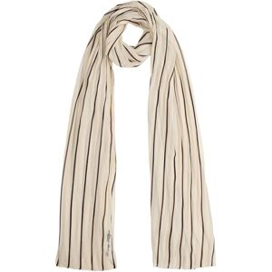 Tommy Hilfiger Écharpe en mousseline Tommy SCRIPT AW0AW18049 pour femme, beige, taille unique, Beige (crème douce), taille unique - Publicité Tommy Hilfiger Écharpe en mousseline Tommy SCRIPT AW0AW18049 pour femme, beige, taille unique, Beige (crème douce), taille unique - Publicité