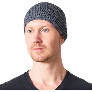 CHARM Chapeau Homme Kufi 100% Coton Bonnet Priere Islam Crochet Tricot Doux Peau Sensible Soins Chimio Femme Gris - Publicité CHARM Chapeau Homme Kufi 100% Coton Bonnet Priere Islam Crochet Tricot Doux Peau Sensible Soins Chimio Femme Gris - Publicité