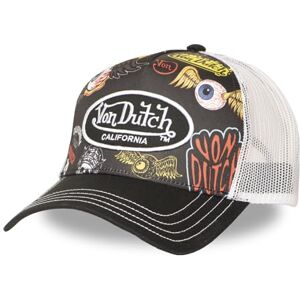 Von Dutch Casquette Homme & Femme SUBLI, Casquette Trucker Ajustable, Noir Taille TU - Publicité Von Dutch Casquette Homme & Femme SUBLI, Casquette Trucker Ajustable, Noir Taille TU - Publicité