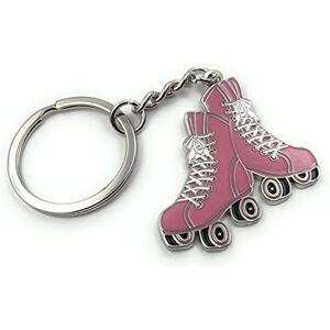 Onwomania Porte-clés porte-bonheur en aluminium avec patin à roulettes Idéal pour offrir, Rose, taille unique - Publicité Onwomania Porte-clés porte-bonheur en aluminium avec patin à roulettes Idéal pour offrir, Rose, taille unique - Publicité