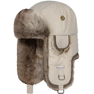 Barts Kamikaze Beige Chapeau de Trappeur - Publicité Barts Kamikaze Beige Chapeau de Trappeur - Publicité