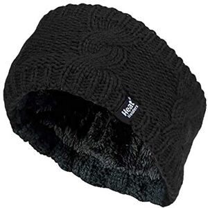 Heat Holders Femme Tricot Large Polaire Chaud Hiver Cache Oreilles Bandeau (Headband) (One Size, Black) - Publicité Heat Holders Femme Tricot Large Polaire Chaud Hiver Cache Oreilles Bandeau (Headband) (One Size, Black) - Publicité