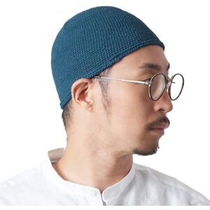 CHARM Chapeau Homme Bonnet Court Islam Kufi Beanie Crane Chauve en Coton Elastique Skull Cap Mode Ajusté Fait À La Main en 2 Tailles Bleu - Publicité CHARM Chapeau Homme Bonnet Court Islam Kufi Beanie Crane Chauve en Coton Elastique Skull Cap Mode Ajusté Fait À La Main en 2 Tailles Bleu - Publicité