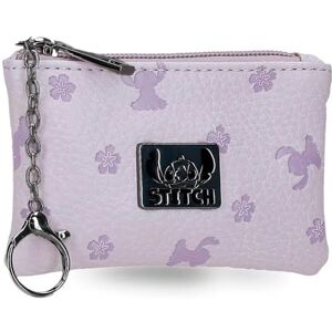Joumma Disney Bloom Stitch Porte-Monnaie Violet 12x7.5x1 cm PU et Polyester - Publicité Joumma Disney Bloom Stitch Porte-Monnaie Violet 12x7.5x1 cm PU et Polyester - Publicité
