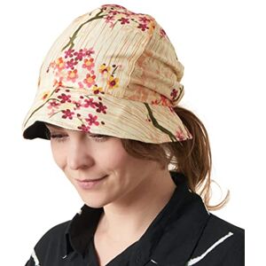 CHARM Chapeau Femme Soleil Pliable Doublé en Coton Bio, Bonnet Casquette D'Été avec Protection UV UFP 50, Bob Floppy À Motifs pour Peau Sensible Chimio Fleur Beige - Publicité CHARM Chapeau Femme Soleil Pliable Doublé en Coton Bio, Bonnet Casquette D'Été avec Protection UV UFP 50, Bob Floppy À Motifs pour Peau Sensible Chimio Fleur Beige - Publicité