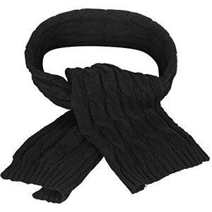 Cool4 Écharpe en tricot unisexe pour l'automne et l'hiver Motif tresses A47 Noir Large - Publicité Cool4 Écharpe en tricot unisexe pour l'automne et l'hiver Motif tresses A47 Noir Large - Publicité