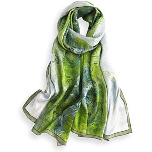 PoeticEHome Écharpe Longue en Soie de Mûrier 100% – Châle Foulard Femme Emballage Cadeau (170x53cm) - Publicité PoeticEHome Écharpe Longue en Soie de Mûrier 100% – Châle Foulard Femme Emballage Cadeau (170x53cm) - Publicité