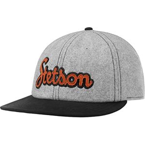 Stetson Casquette Soft Flat Brim Homme de Baseball avec visière, Doublure, Doublure Hiver Automne-Hiver Taille Unique Gris - Publicité Stetson Casquette Soft Flat Brim Homme de Baseball avec visière, Doublure, Doublure Hiver Automne-Hiver Taille Unique Gris - Publicité