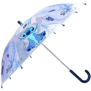 Bâton Parapluie Disney Stitch bleu & transparent Parapluie Enfant - Publicité Bâton Parapluie Disney Stitch bleu & transparent Parapluie Enfant - Publicité