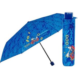 PERLETTI Parapluie pliable Sonic bleu Ø 91 cm pour enfant, Multicolore, Única, Bohème - Publicité PERLETTI Parapluie pliable Sonic bleu Ø 91 cm pour enfant, Multicolore, Única, Bohème - Publicité
