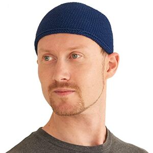 CHARM Chapeau Homme Bonnet Court Islam Kufi Beanie Crane Chauve en Coton Elastique Skull Cap Mode Ajusté Fait À La Main en 2 Tailles Marine - Publicité CHARM Chapeau Homme Bonnet Court Islam Kufi Beanie Crane Chauve en Coton Elastique Skull Cap Mode Ajusté Fait À La Main en 2 Tailles Marine - Publicité