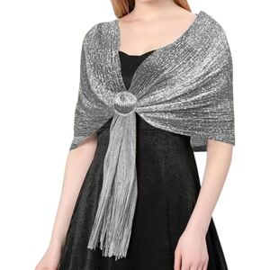 TUONYIS Chale Femme Mariage Doré Écharpe Châle Femme Châle Wrap Écharpe de Mariage Élégant Étole Wrap Foulard Écharpes Scintillants pour Soirée Cérémonies Parties Fêtes - Publicité TUONYIS Chale Femme Mariage Doré Écharpe Châle Femme Châle Wrap Écharpe de Mariage Élégant Étole Wrap Foulard Écharpes Scintillants pour Soirée Cérémonies Parties Fêtes - Publicité