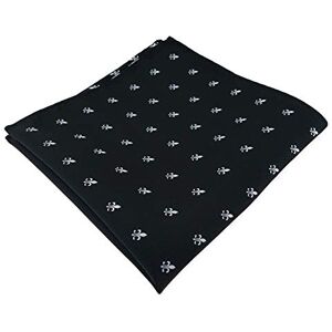 TigerTie Mouchoir de poche design à motif lys Dimensions : 30 x 30 cm. Noir Taille Unique - Publicité TigerTie Mouchoir de poche design à motif lys Dimensions : 30 x 30 cm. Noir Taille Unique - Publicité