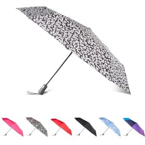 totes Grand parapluie pliable InBrella recyclé avec technologie d'ouverture/fermeture automatique, noir, auvent de 109,2 cm, parapluie à bulles transparent - Publicité totes Grand parapluie pliable InBrella recyclé avec technologie d'ouverture/fermeture automatique, noir, auvent de 109,2 cm, parapluie à bulles transparent - Publicité